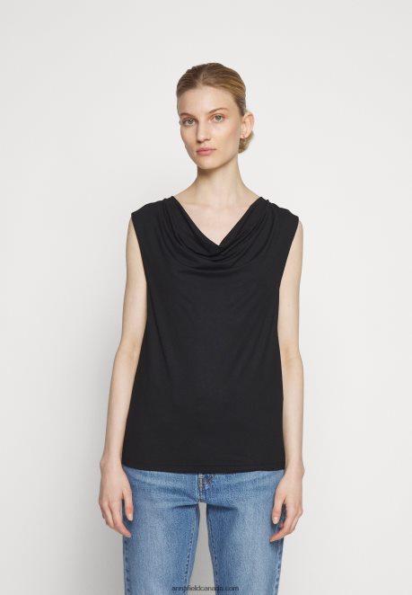 Anna Field Women Top Black H42J4Z459