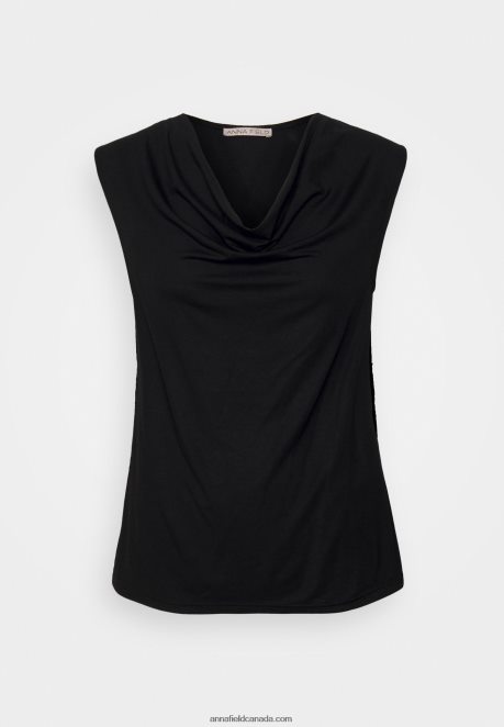 Anna Field Women Top Black H42J4Z459