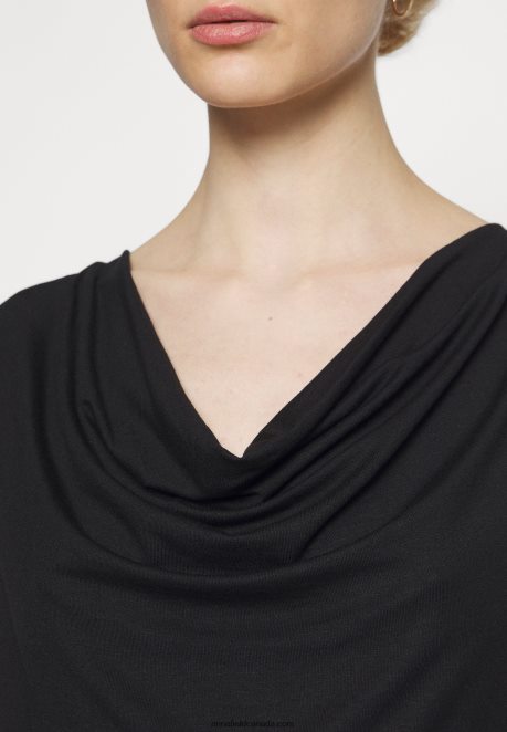 Anna Field Women Top Black H42J4Z459