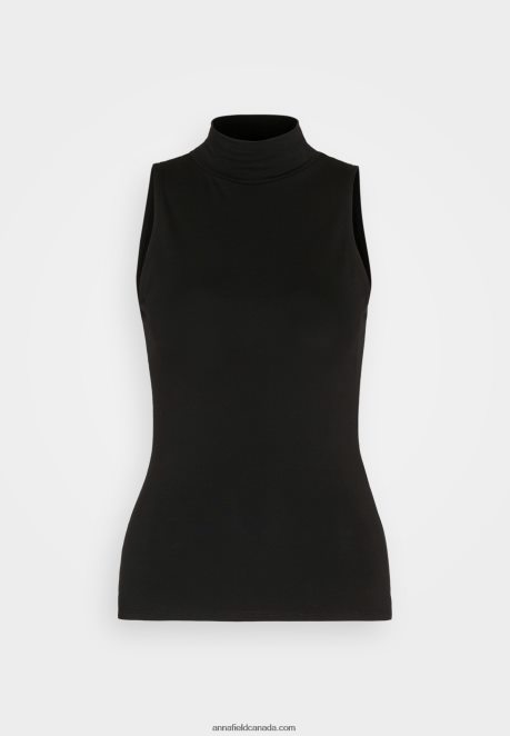 Anna Field Women Top Black H42J4Z466