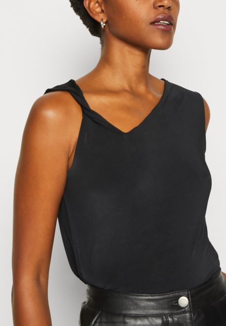 Anna Field Women Top Black H42J4Z474