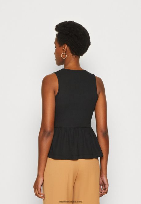 Anna Field Women Top Black H42J4Z488