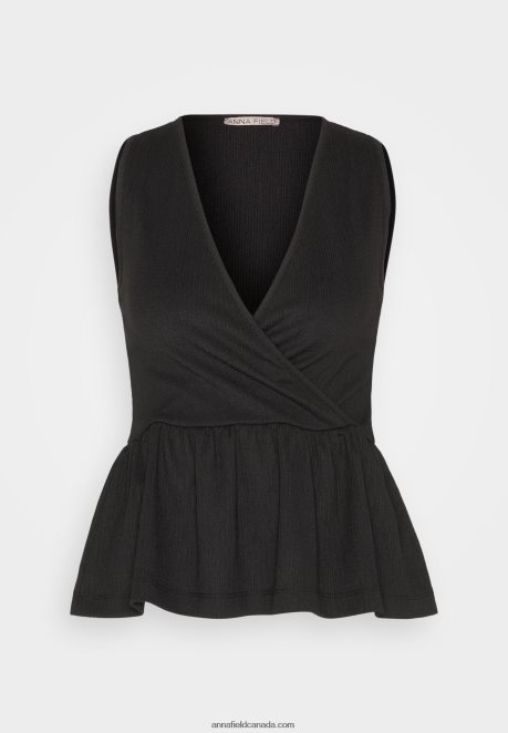 Anna Field Women Top Black H42J4Z488