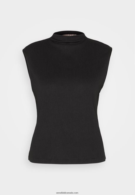 Anna Field Women Top Black H42J4Z502
