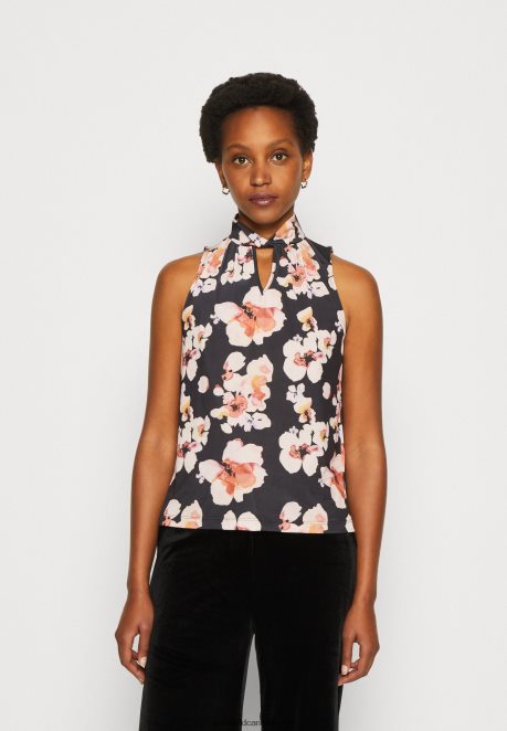 Anna Field Women Top Black/Pink H42J4Z428