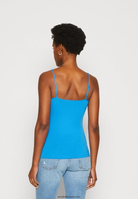 Anna Field Women Top Blue H42J4Z460
