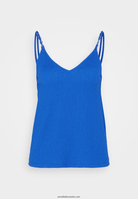 Anna Field Women Top Blue H42J4Z486