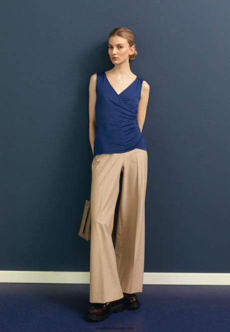 Anna Field Women Top Dark Blue H42J4Z441