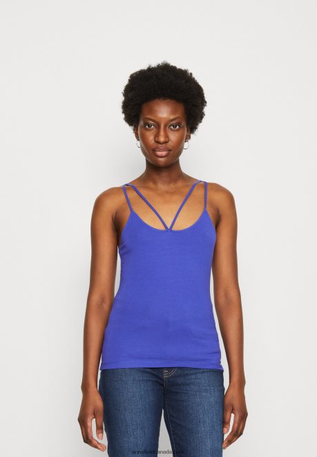 Anna Field Women Top Dark Blue H42J4Z501