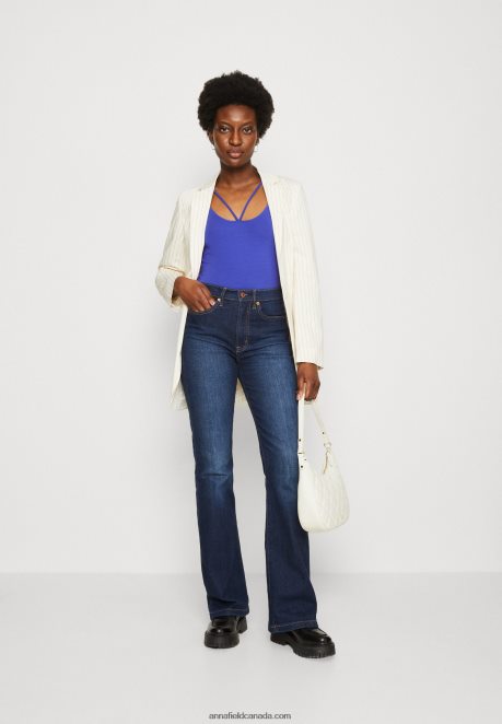 Anna Field Women Top Dark Blue H42J4Z501