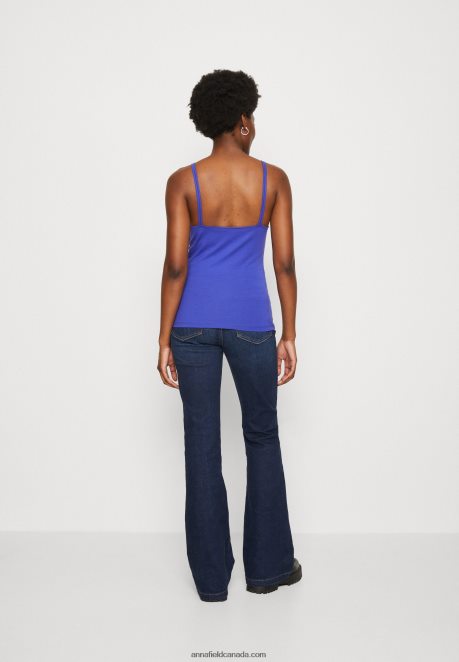 Anna Field Women Top Dark Blue H42J4Z501
