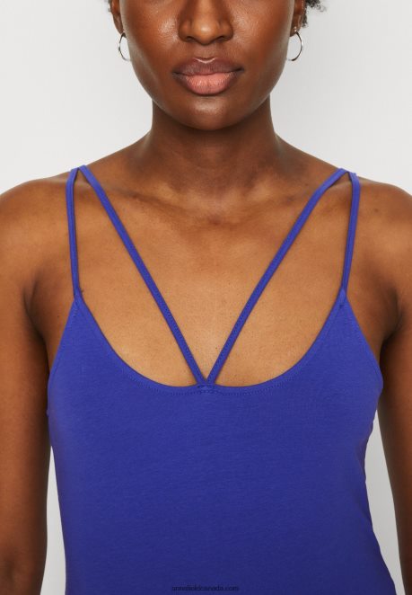 Anna Field Women Top Dark Blue H42J4Z501