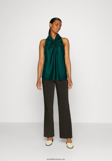 Anna Field Women Top Dark Green H42J4Z405