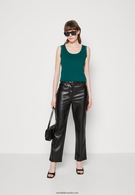 Anna Field Women Top Dark Green H42J4Z499