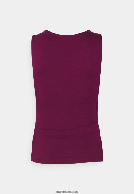Anna Field Women Top Dark Red H42J4Z410