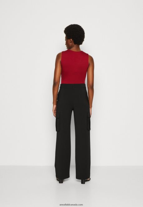 Anna Field Women Top Dark Red H42J4Z480