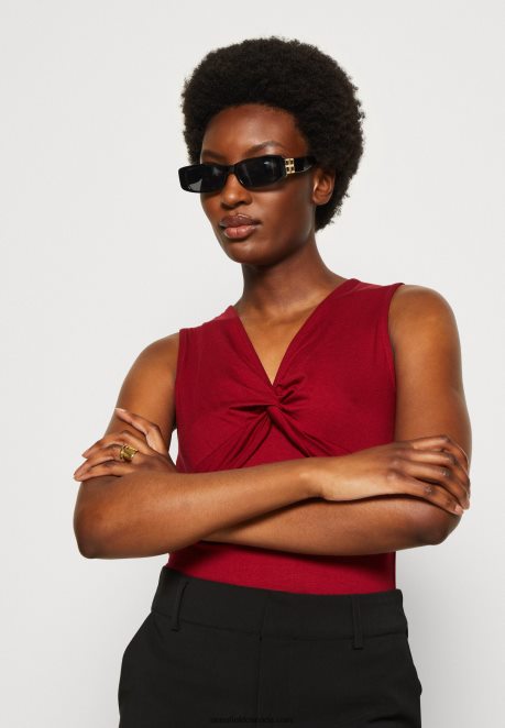 Anna Field Women Top Dark Red H42J4Z480