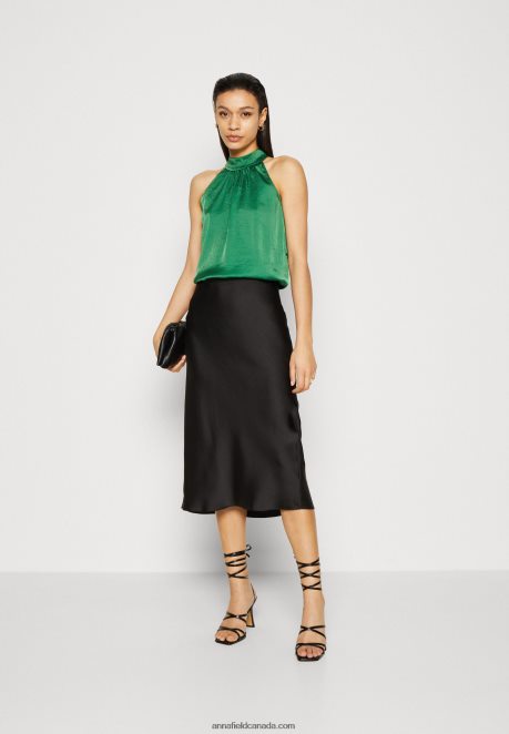 Anna Field Women Top Green H42J4Z394