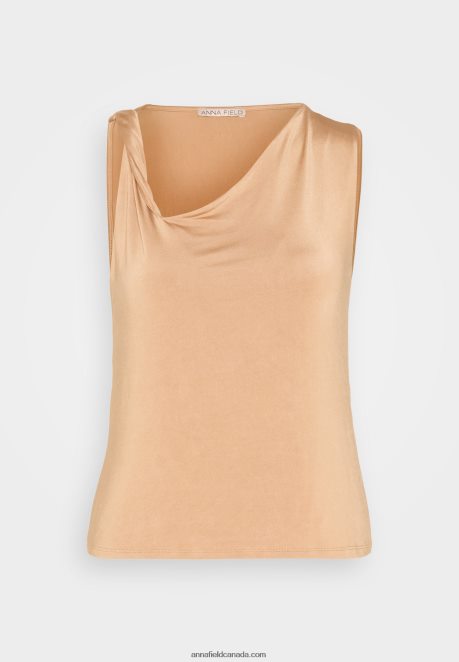 Anna Field Women Top Light Brown H42J4Z509