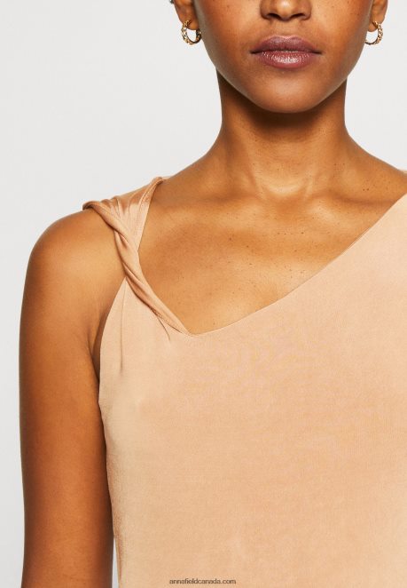 Anna Field Women Top Light Brown H42J4Z509