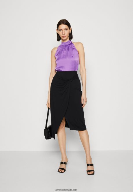 Anna Field Women Top Lilac H42J4Z416