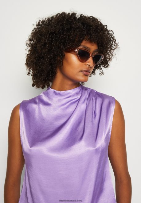 Anna Field Women Top Lilac H42J4Z469