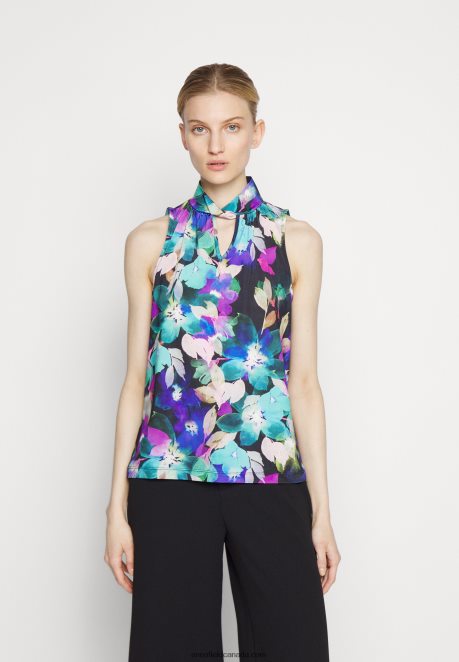 Anna Field Women Top Nblue/Purple H42J4Z505