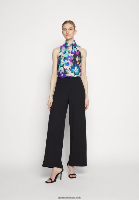 Anna Field Women Top Nblue/Purple H42J4Z505