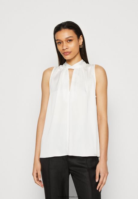 Anna Field Women Top Off-White H42J4Z388