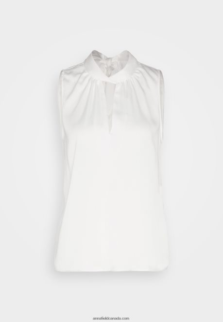 Anna Field Women Top Off-White H42J4Z388