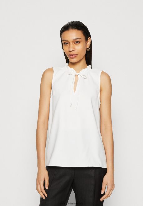 Anna Field Women Top Off-White H42J4Z395