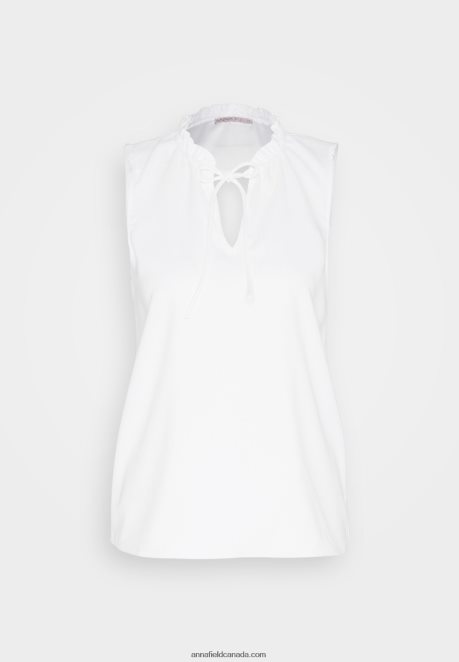 Anna Field Women Top Off-White H42J4Z395