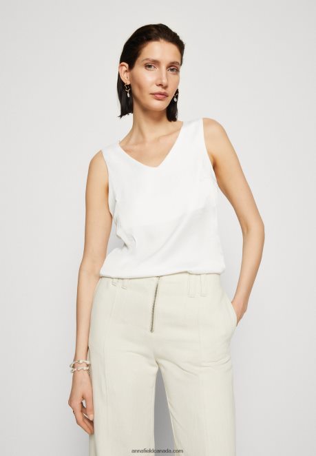 Anna Field Women Top Off White H42J4Z399