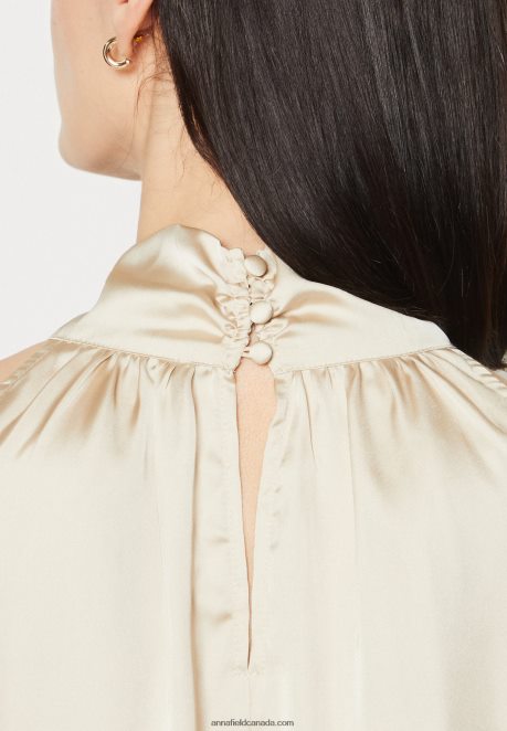 Anna Field Women Top Off-White H42J4Z408