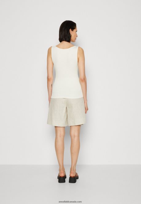 Anna Field Women Top Off-White H42J4Z470