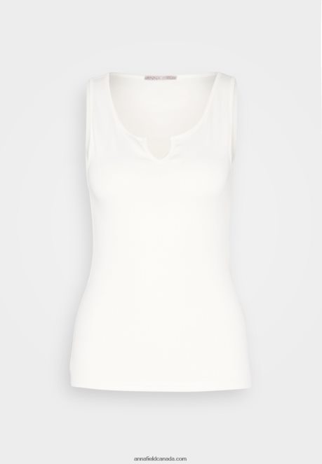 Anna Field Women Top Off-White H42J4Z470