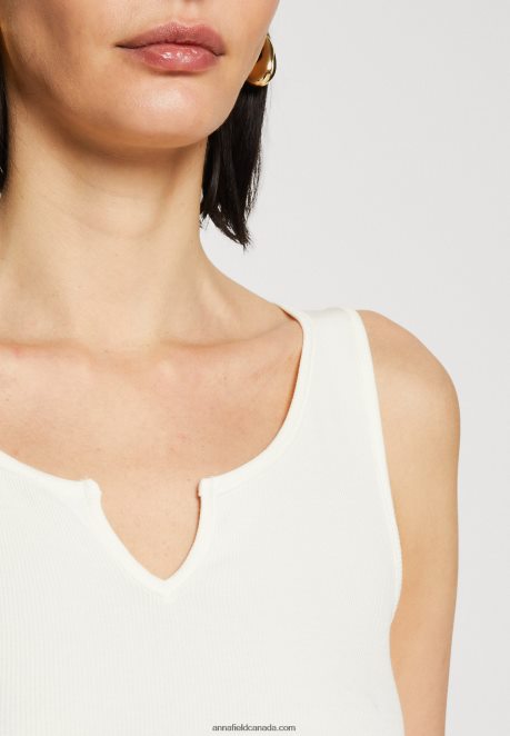 Anna Field Women Top Off-White H42J4Z470