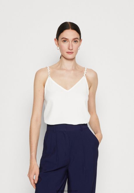 Anna Field Women Top Off-White H42J4Z475