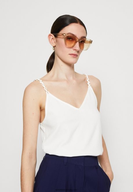 Anna Field Women Top Off-White H42J4Z475
