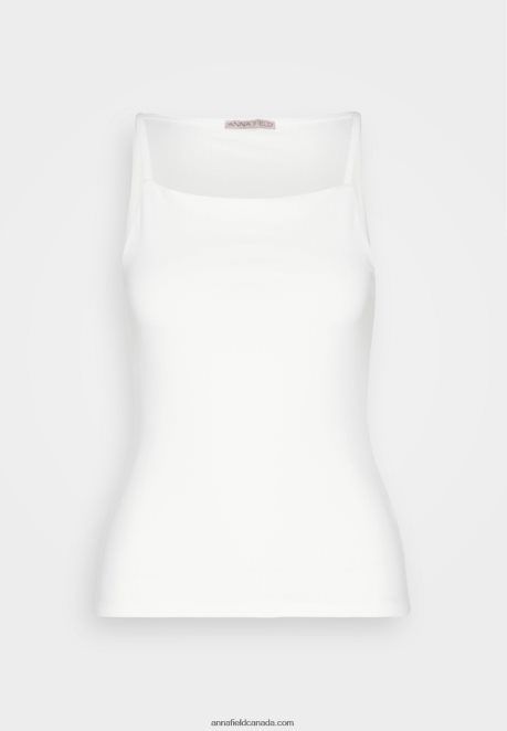 Anna Field Women Top Off-White H42J4Z492