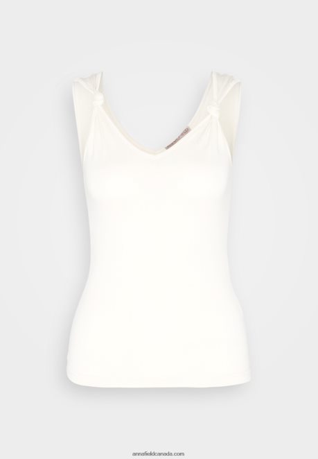 Anna Field Women Top Off-White H42J4Z493