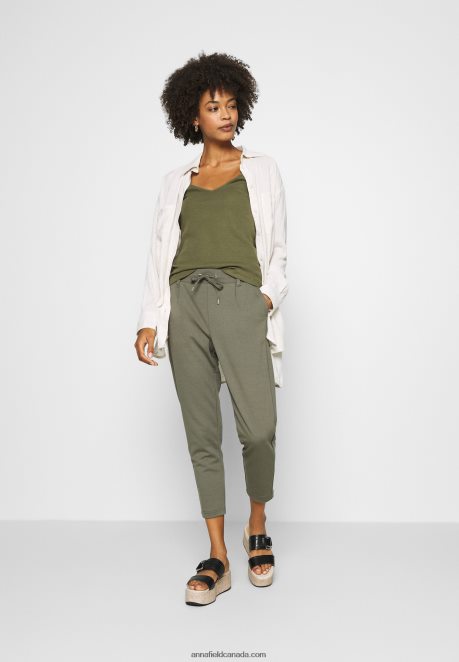 Anna Field Women Top Olive Night H42J4Z381