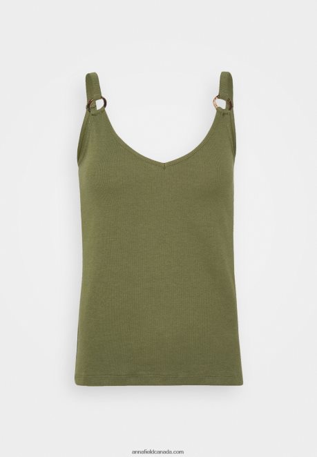 Anna Field Women Top Olive Night H42J4Z381