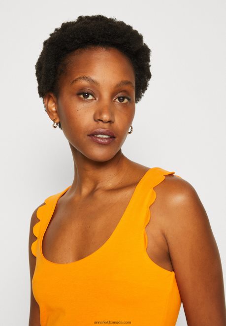 Anna Field Women Top Orange H42J4Z393