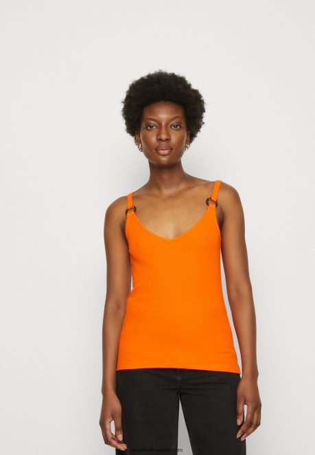 Anna Field Women Top Orange H42J4Z455