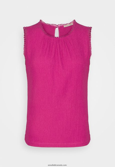 Anna Field Women Top Pink H42J4Z413
