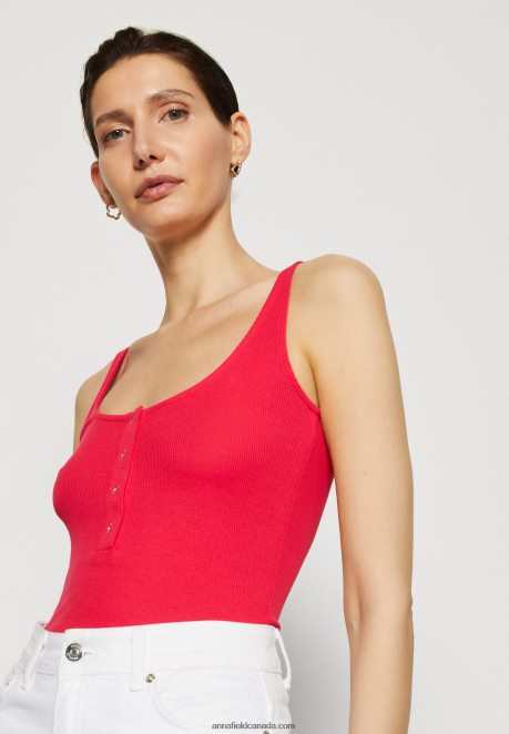 Anna Field Women Top Pink H42J4Z426