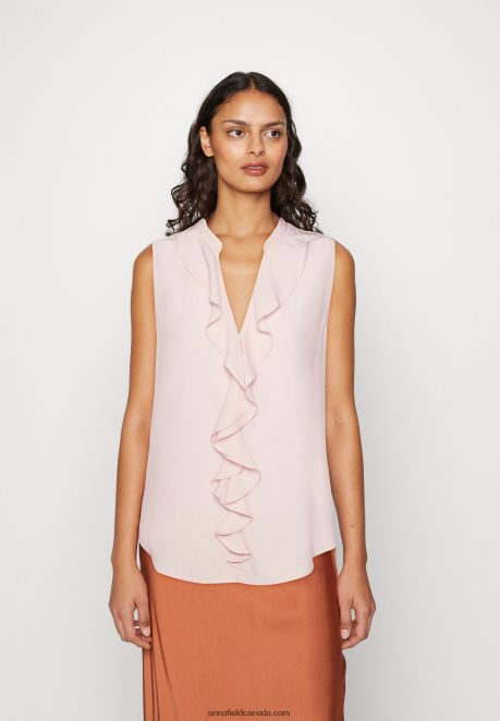 Anna Field Women Top Pink H42J4Z429