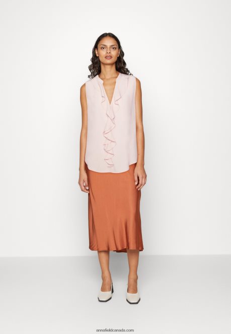 Anna Field Women Top Pink H42J4Z429