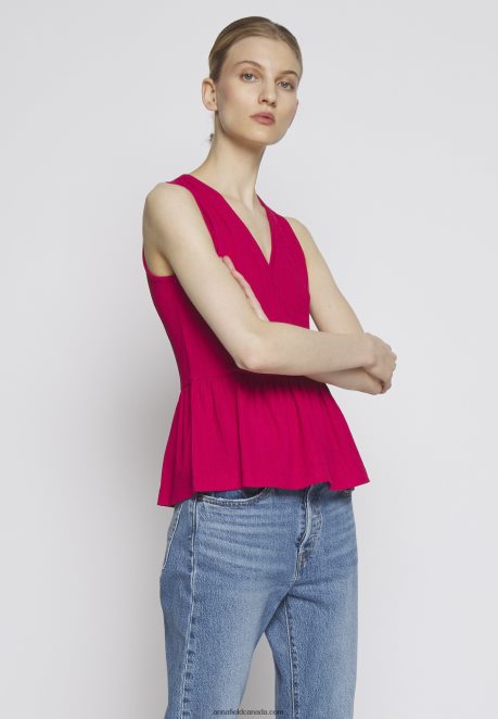 Anna Field Women Top Pink H42J4Z446